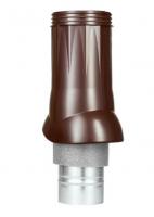 VWO 125-160 Brown Выход вентиляционный, серия VWO, изолированный, D125/160, пластик, Brown