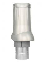 VWO 125-160 Silver Выход вентиляционный, серия VWO, изолированный, D125/160, пластик, Silver