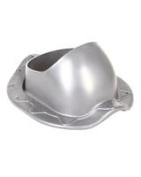 SPTM Silver Элемент проходной, серия SPTM, для металлочерепицы Monterrey, Silver